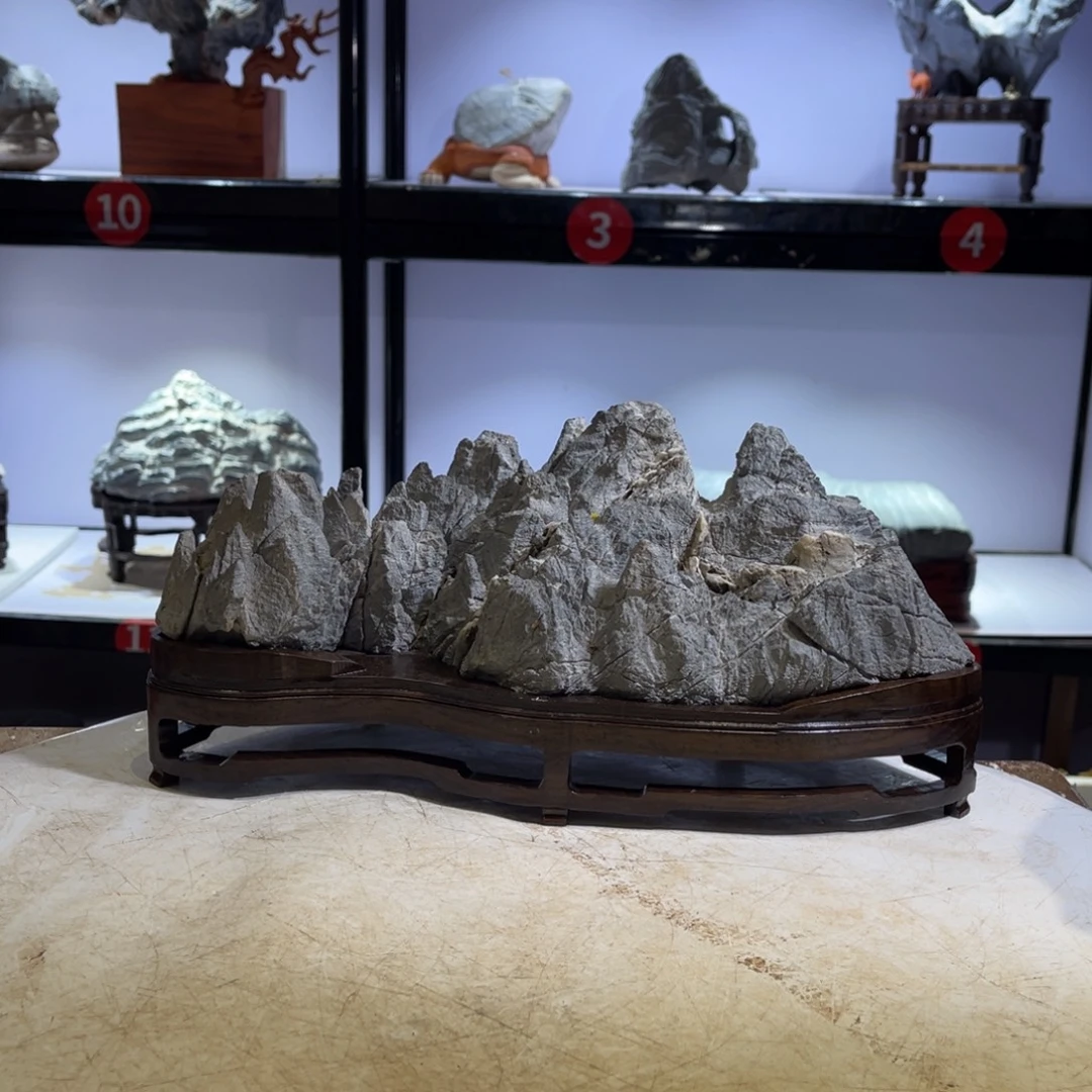 抖***抖石材灵璧奇石文化