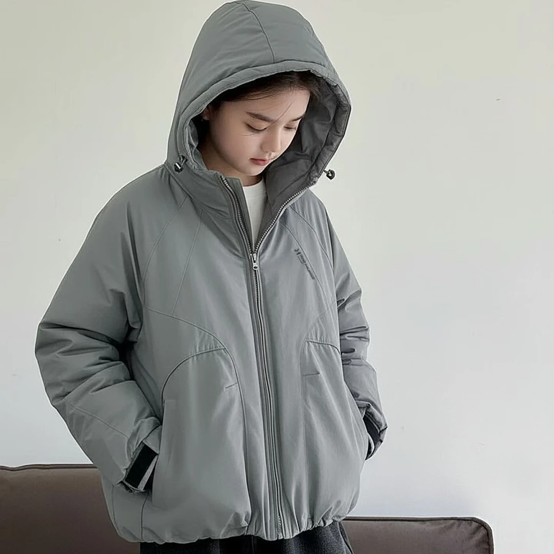 秋冬派克服连帽外套