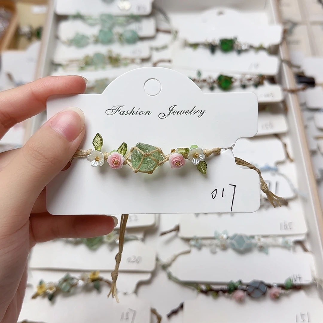 纯铜石英石017手链