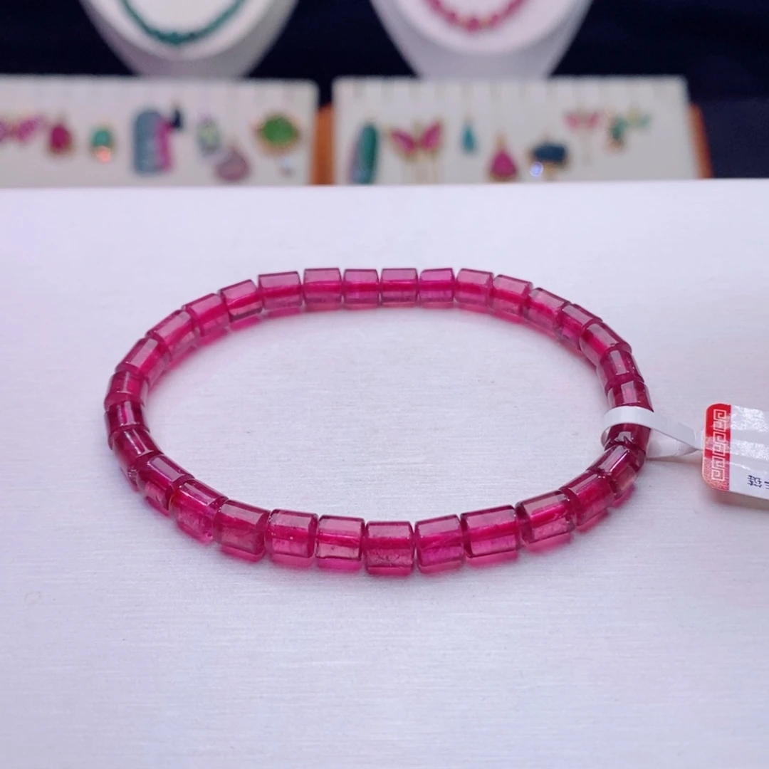 未镶嵌手链碧玺手链d