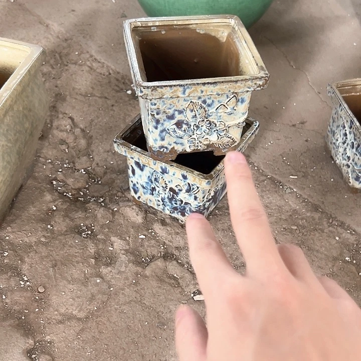 紫砂花盆花盆花盆