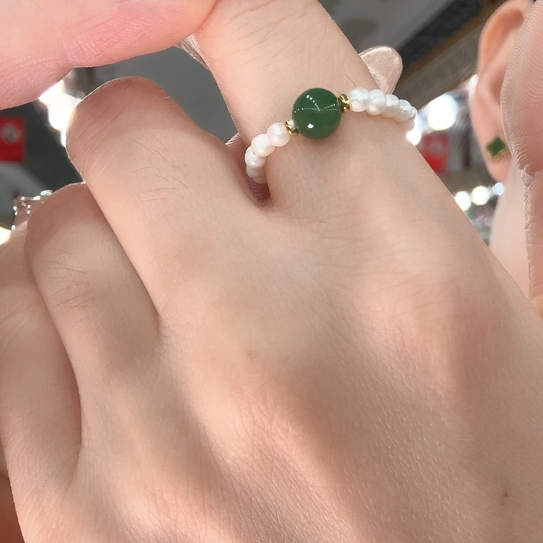 和田玉戒指未镶嵌