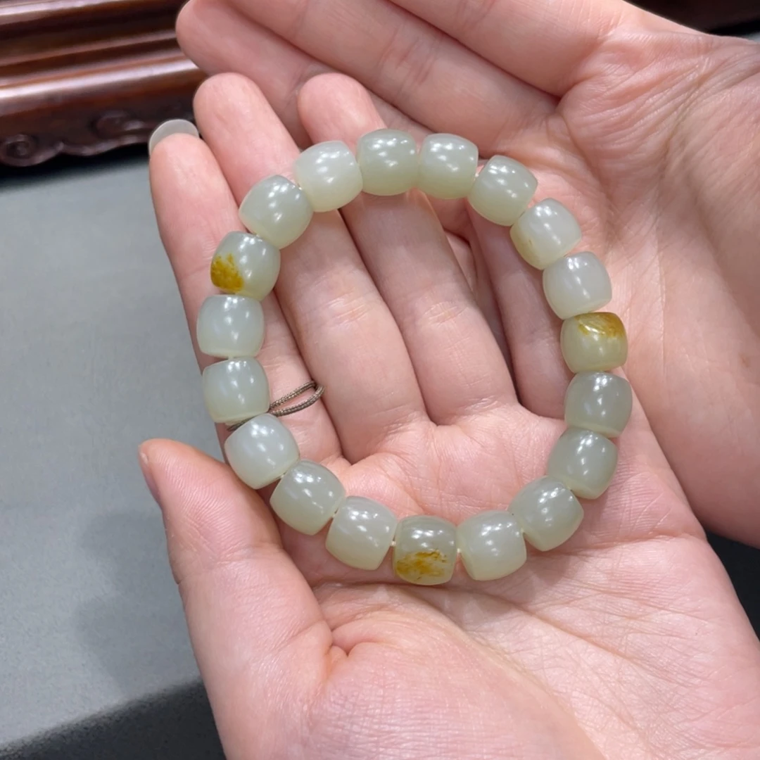 未镶嵌和田玉摆件和田玉手串未镶嵌