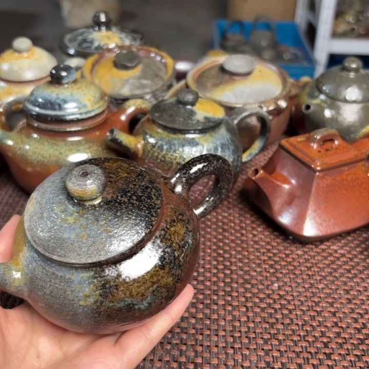 茶杯紫砂段泥手持240