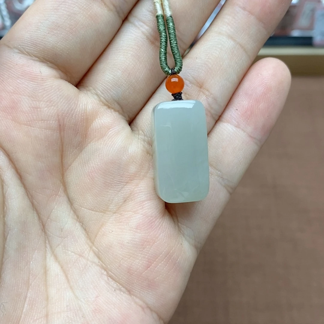 吊坠(不含链)未镶嵌和田玉