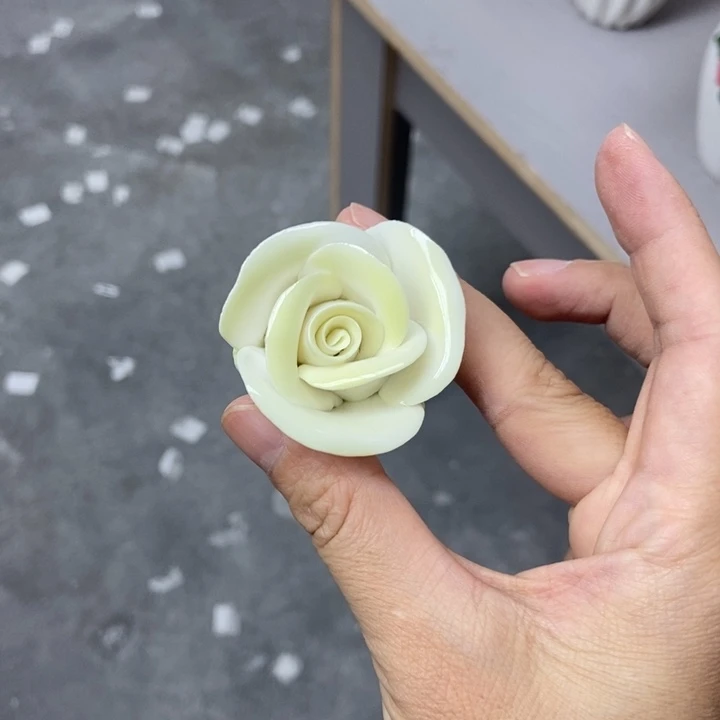 陶瓷手工制作陶瓷花