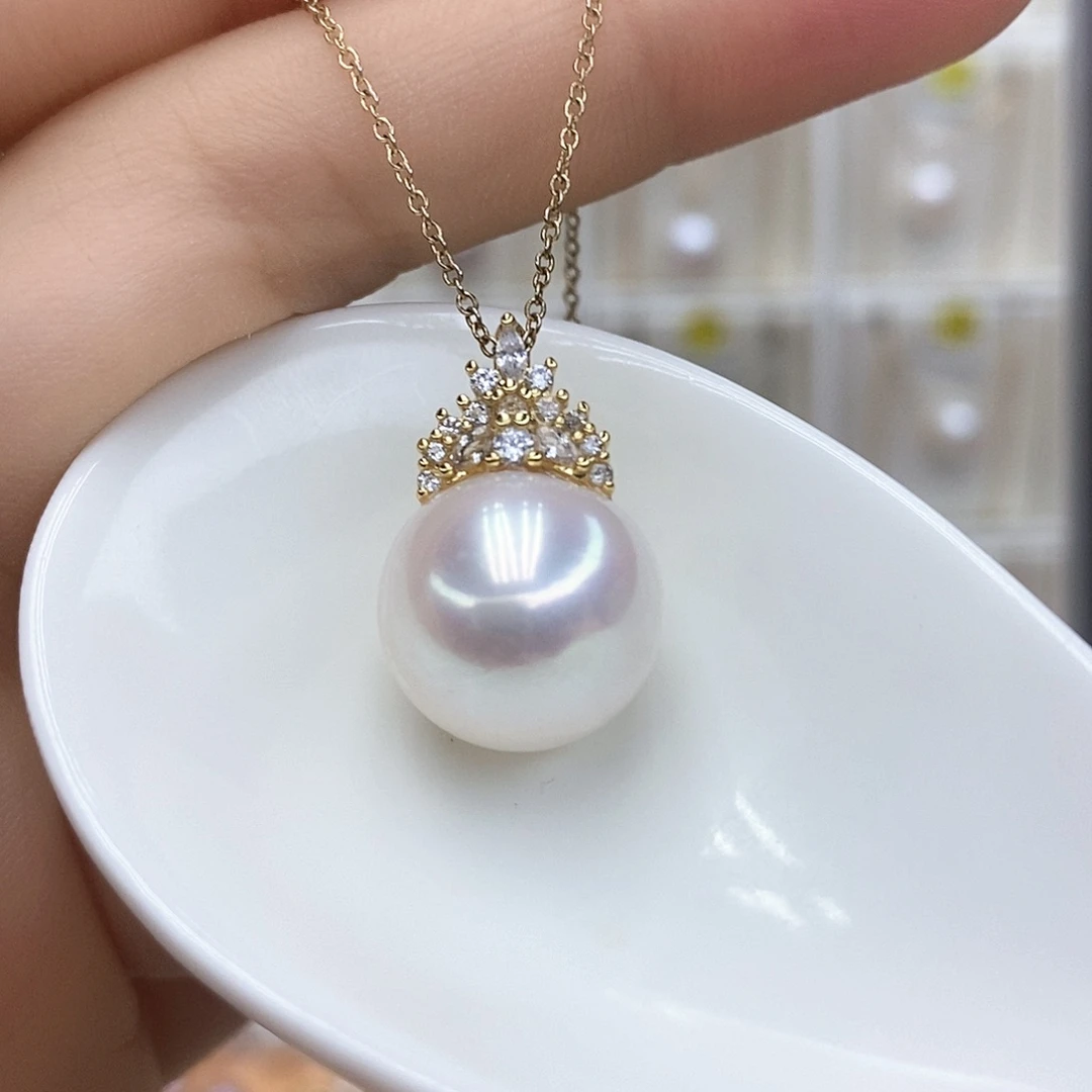 淡水珍珠合金项链