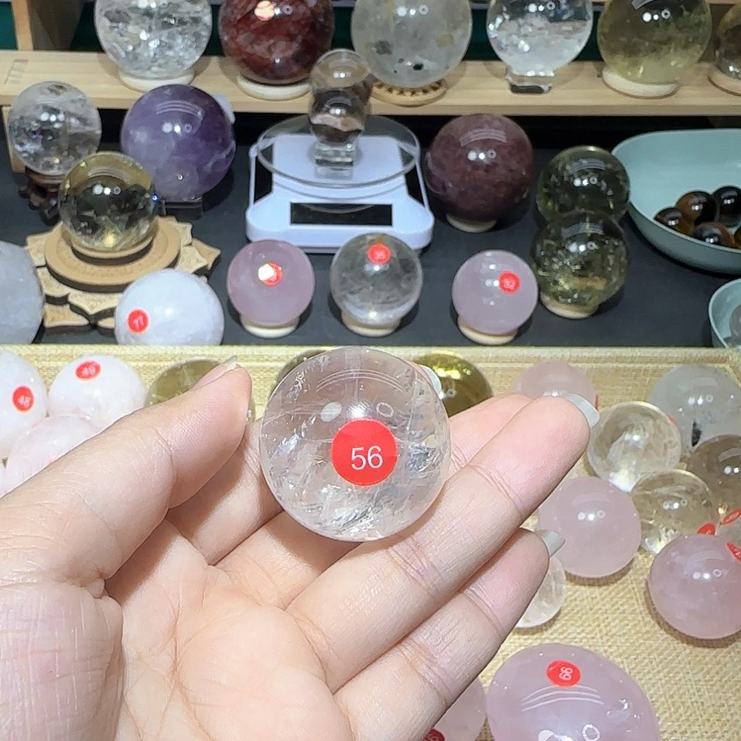 水晶未镶嵌珠宝半成品56