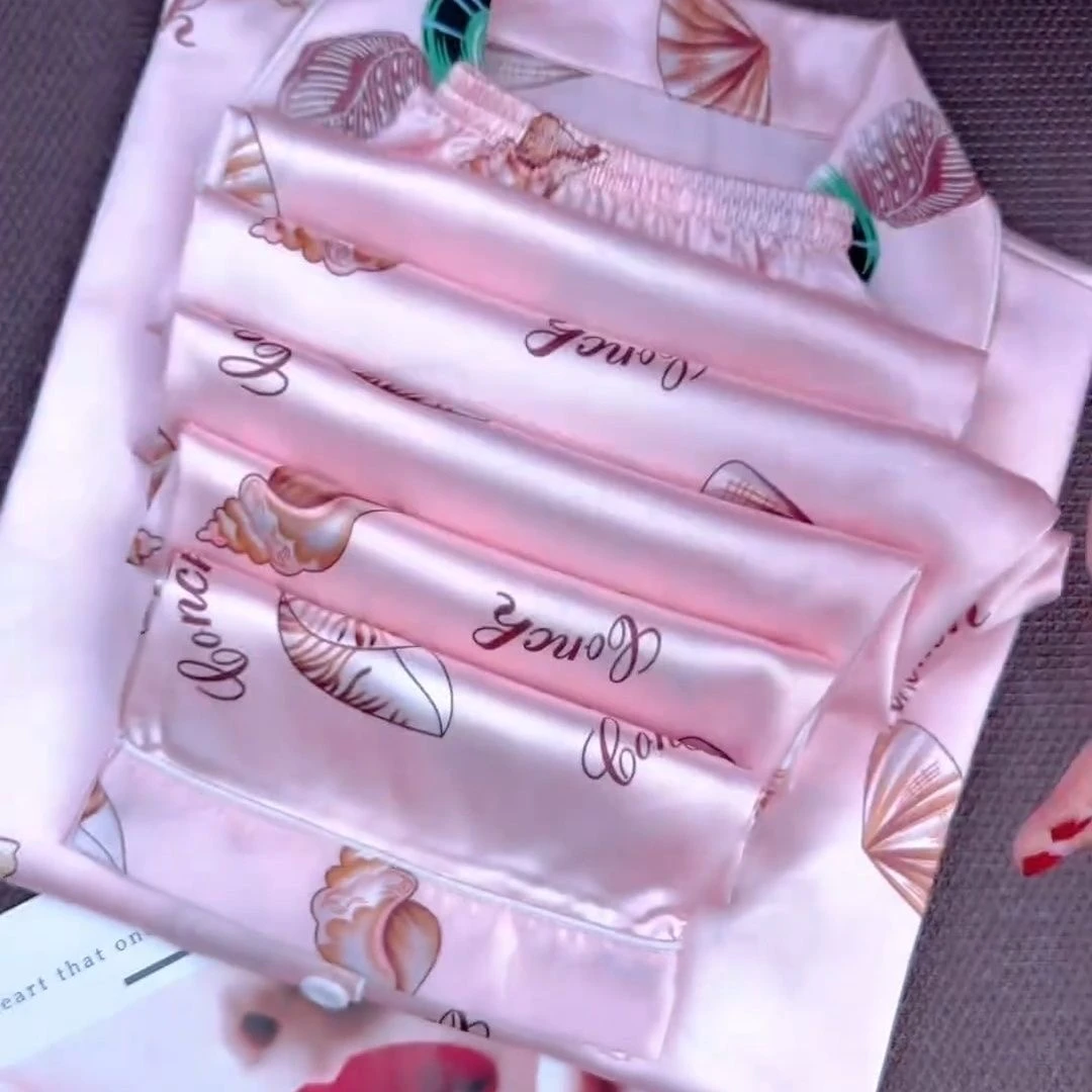 冰丝睡衣女春秋季长袖长裤套装2025新款薰衣草夏天薄款女士家居服