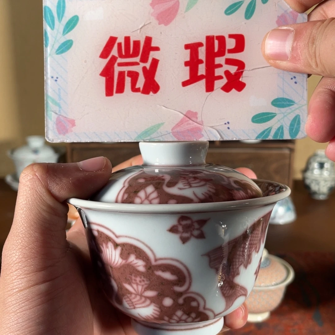 瓷摆件景德镇陶瓷老陶