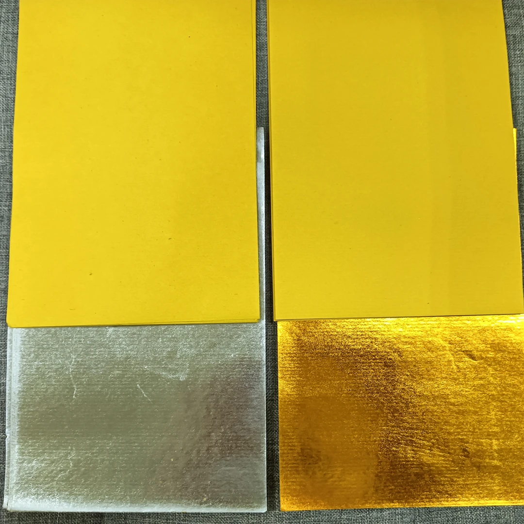 喷金工业金锡箔&银锡箔(尺寸21.5*14CM左右) 方锭成品