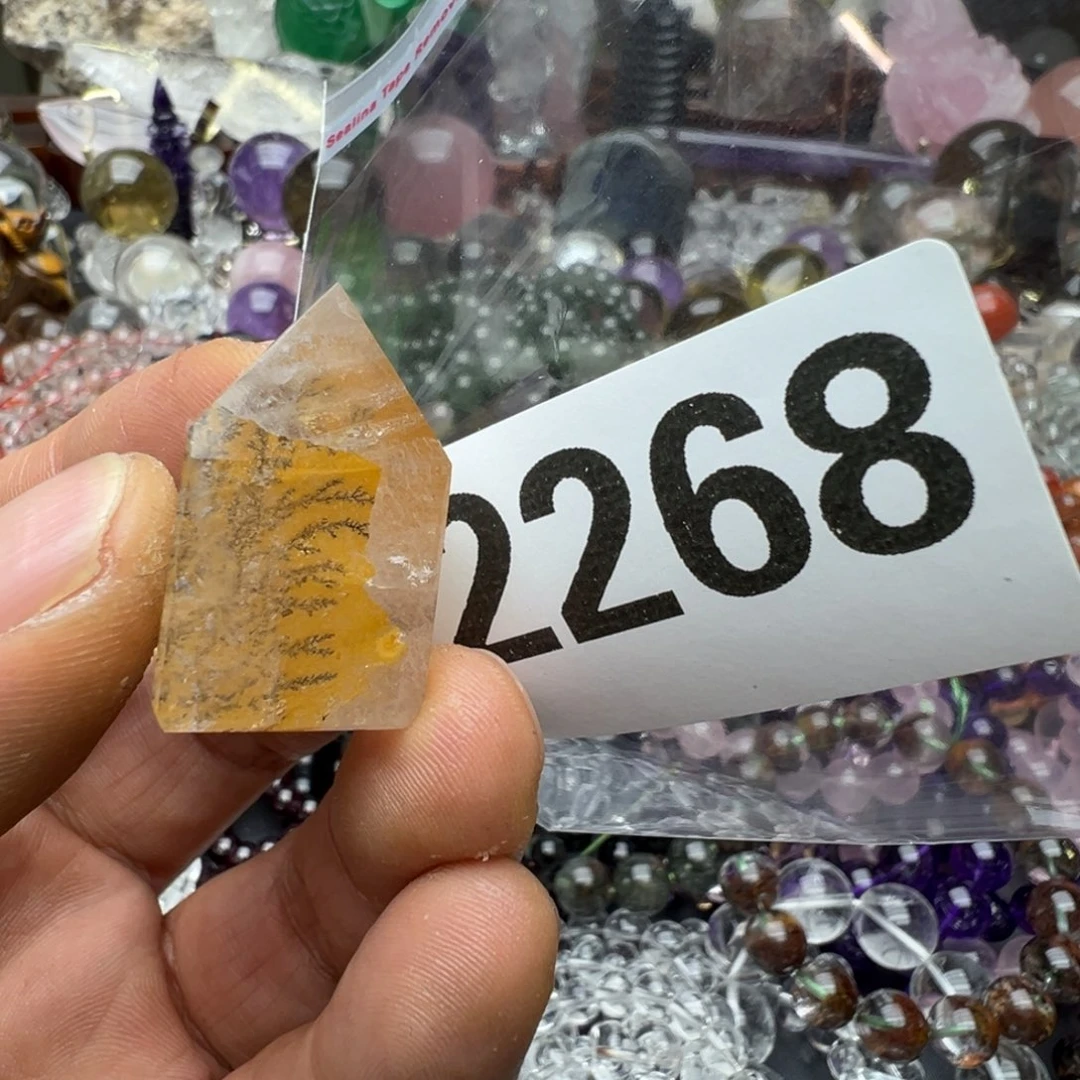 水晶摆件未镶嵌残*水晶2268