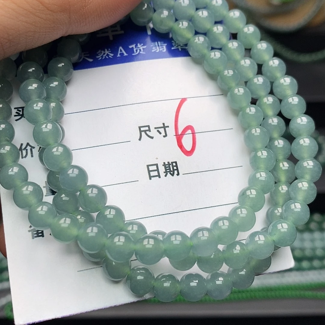 翡翠未镶嵌手链翡翠