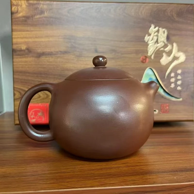 光器卡盖西施  龙血砂壶紫砂壶 赵园静