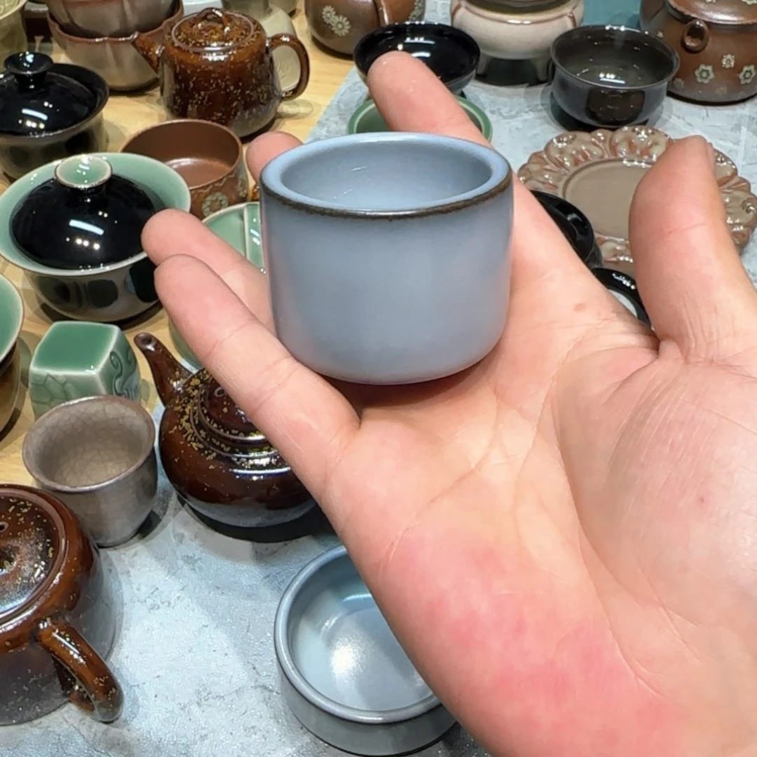 小金茶具青瓷茶器