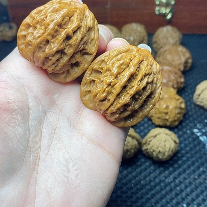 文玩核桃把件?****?40虎头