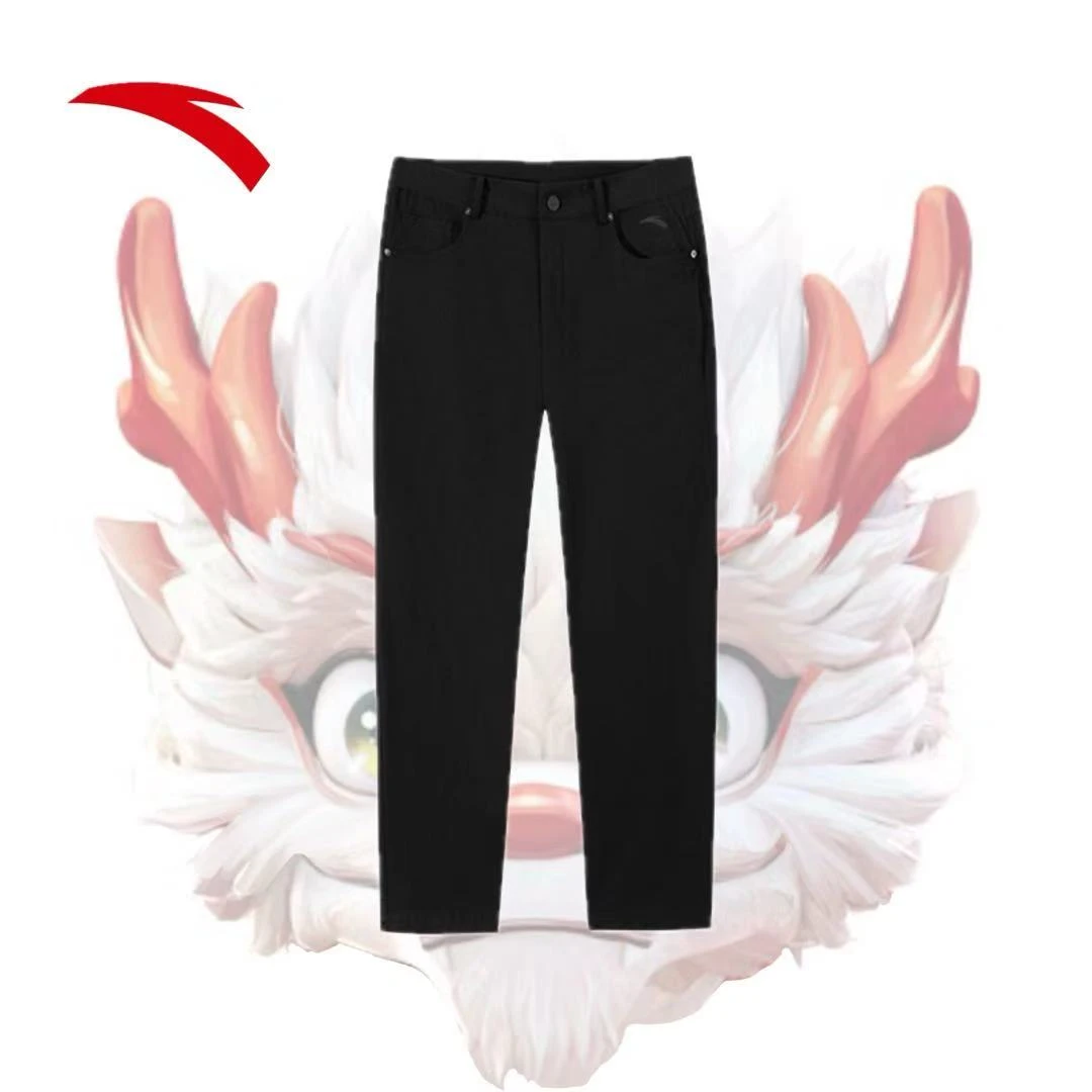 安踏综训系列男子弹力运动百搭直筒型动裤152517505