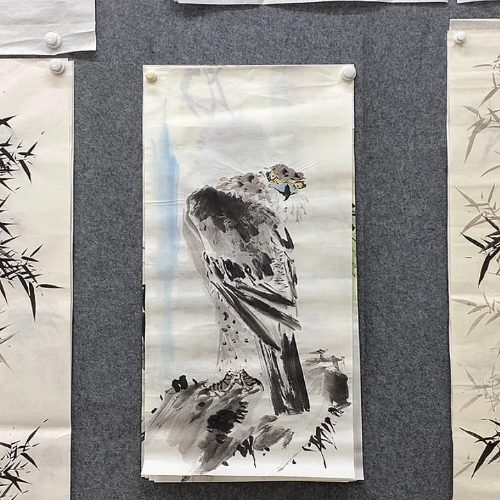 竖款新中式装饰画8