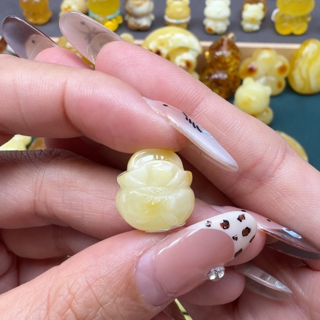 蜜蜡未镶嵌裸石蜜蜡