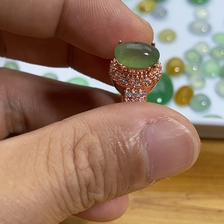 翡翠裸石缅甸天然翡翠