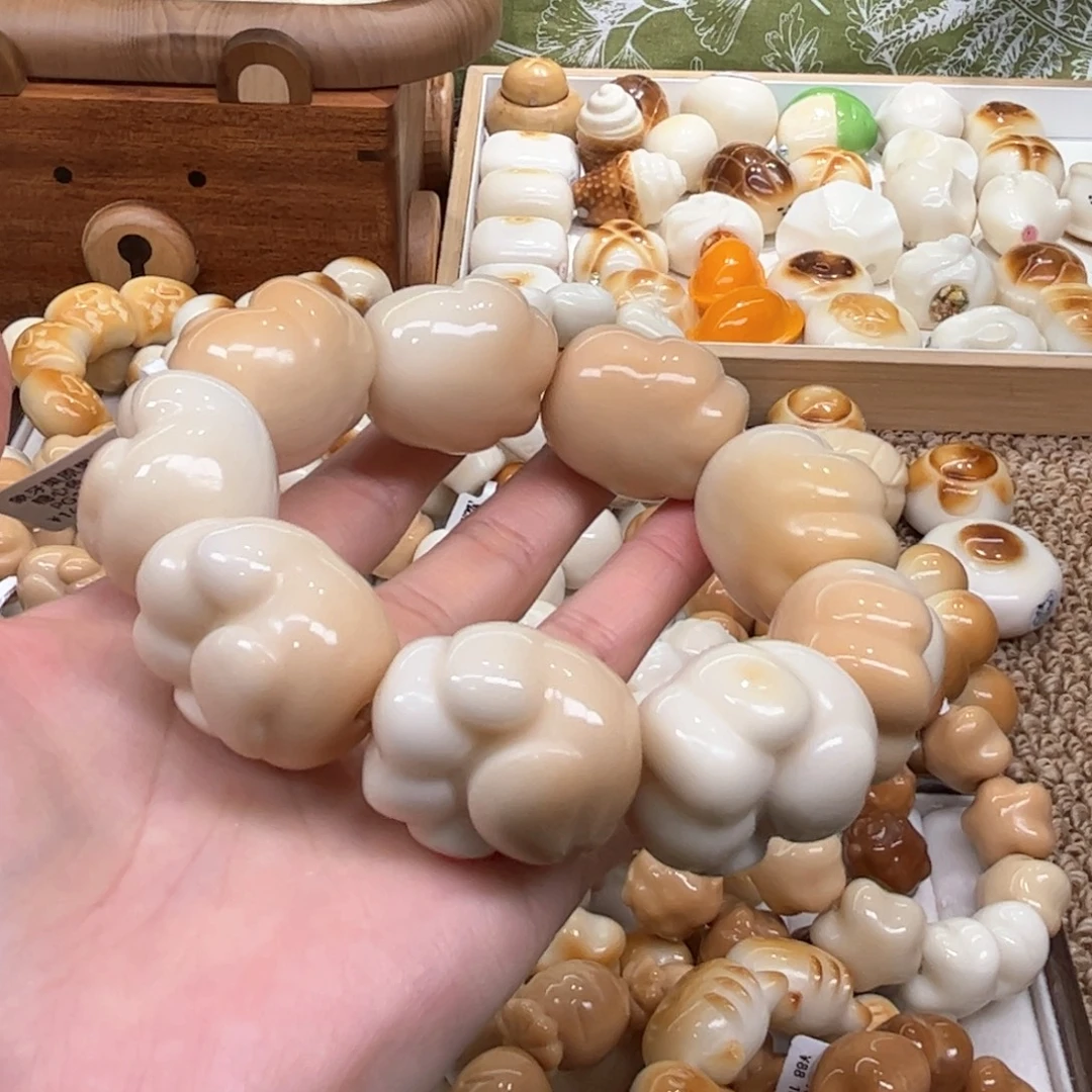 菩提根/象牙果手串9.28.34象牙果溏心狗爪瑕