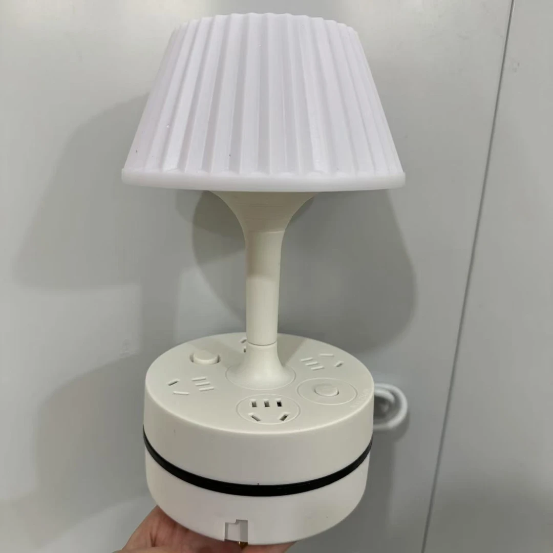 【可收纳带挂钩】创意护眼小夜一体插座挂钩节能简约风柔光立式便携