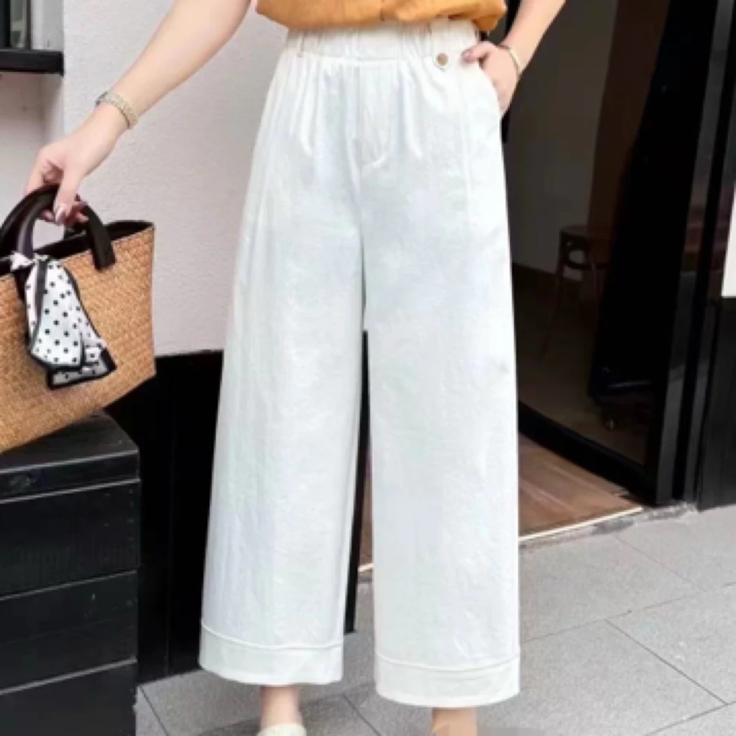 18款万能腰直筒九分裤（约88CM）