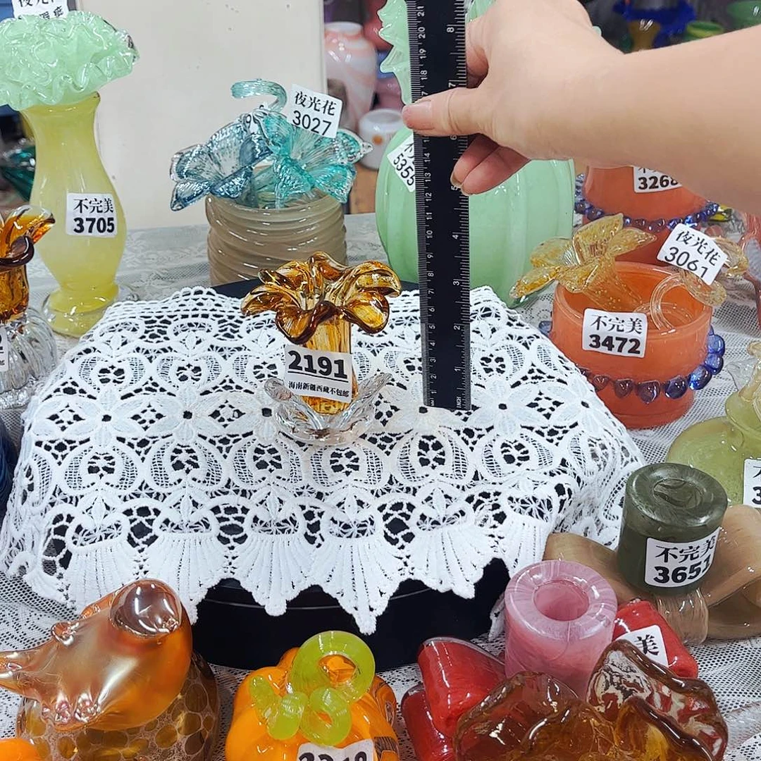 2191烛台花 家悦琉璃工艺品