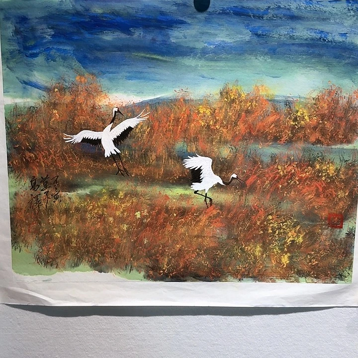书法绘画作品多次参加全国