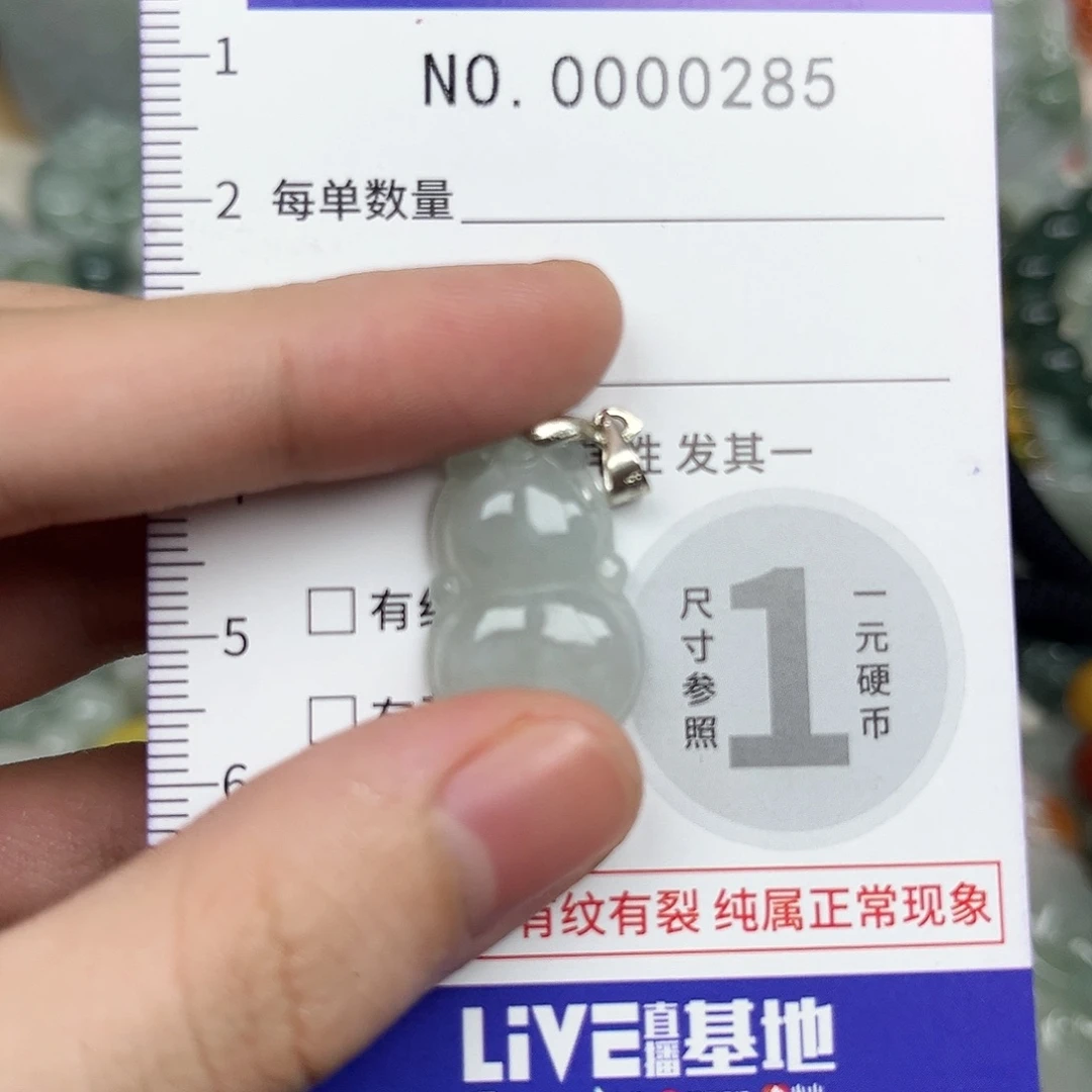 翡翠未镶嵌颈饰285