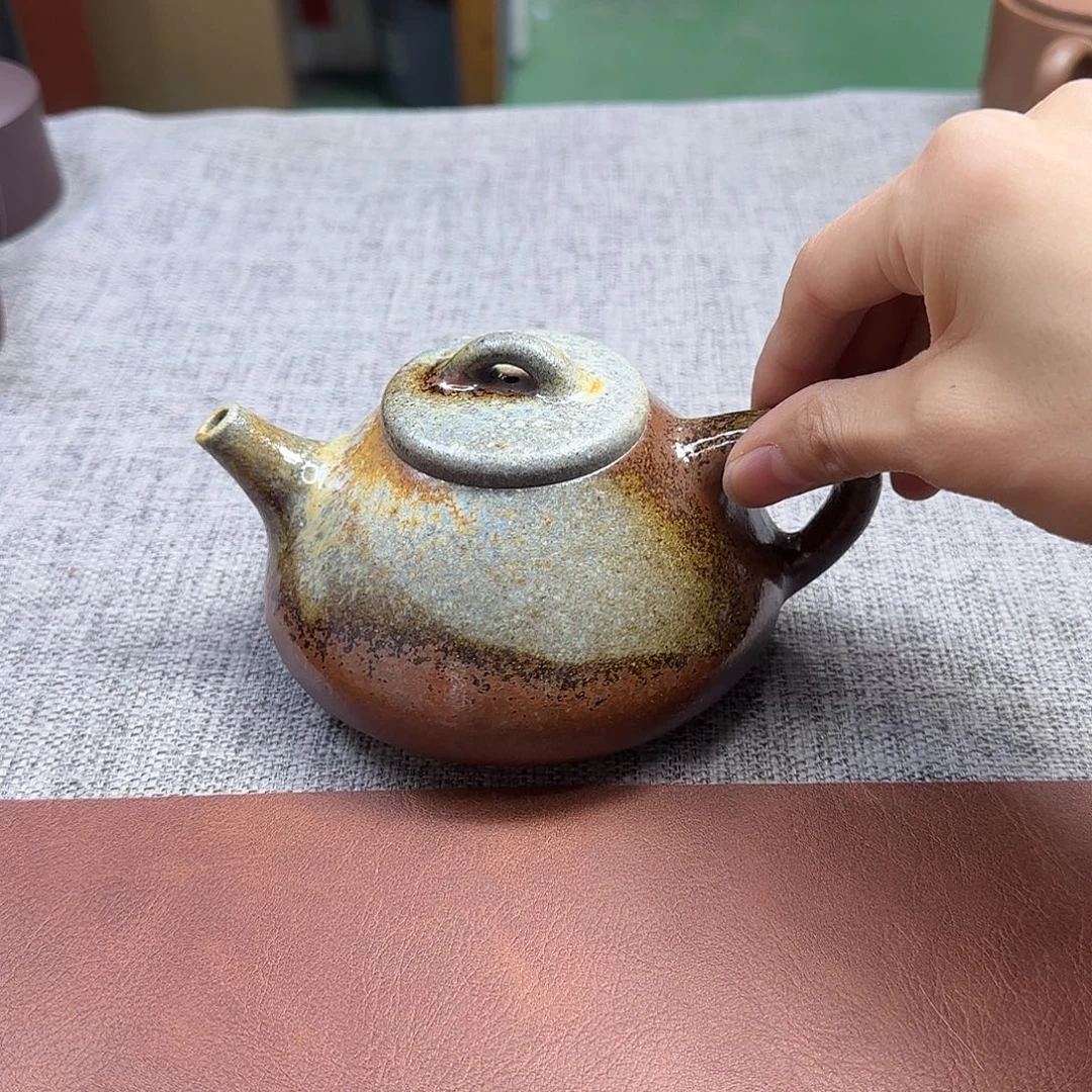 茶壶紫砂民间手艺人全手工制作