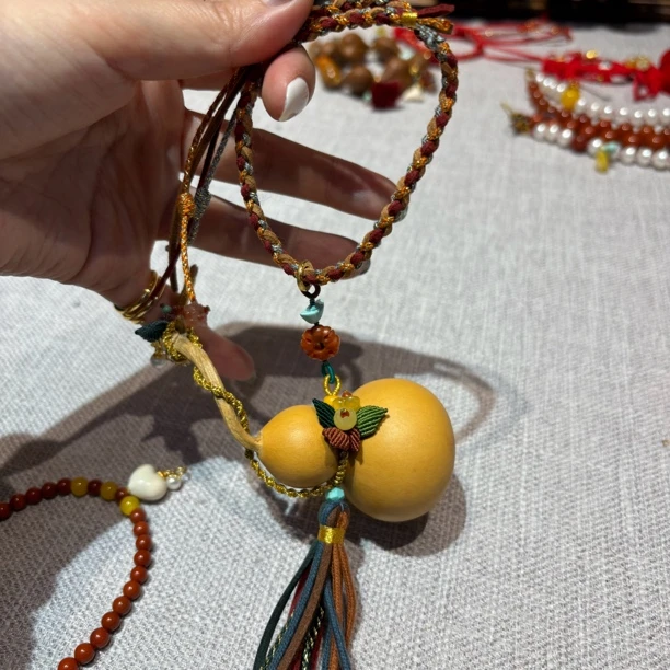 国风小挂件纯手工制作