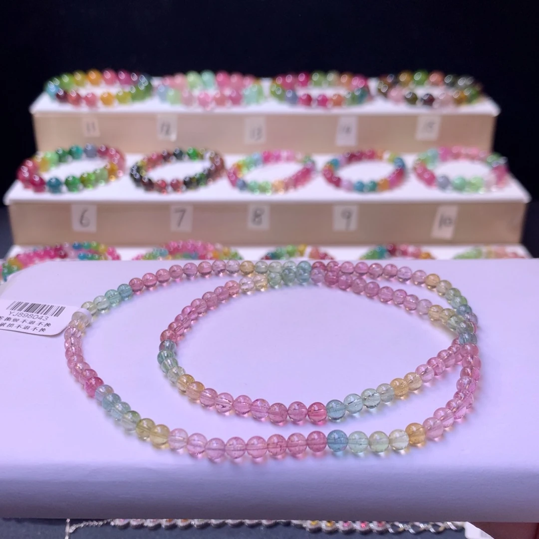 未镶嵌手链碧玺碧玺