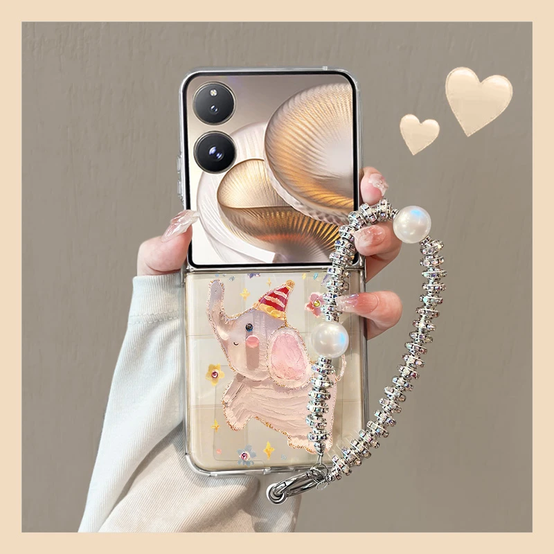 适用小米mixflip2手机壳折叠屏MIX Flip2外壳套女软壳小众小飞象