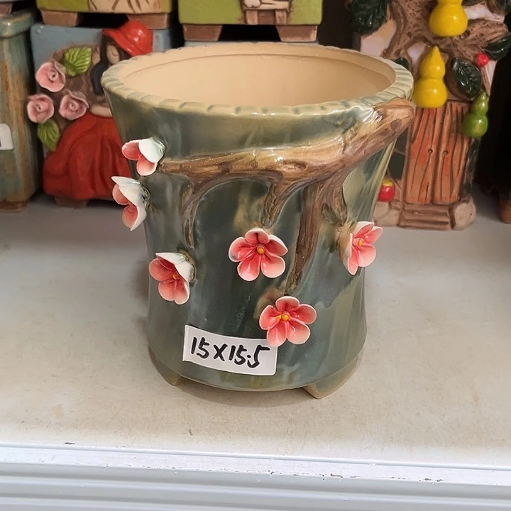 粗陶材质多肉花盆