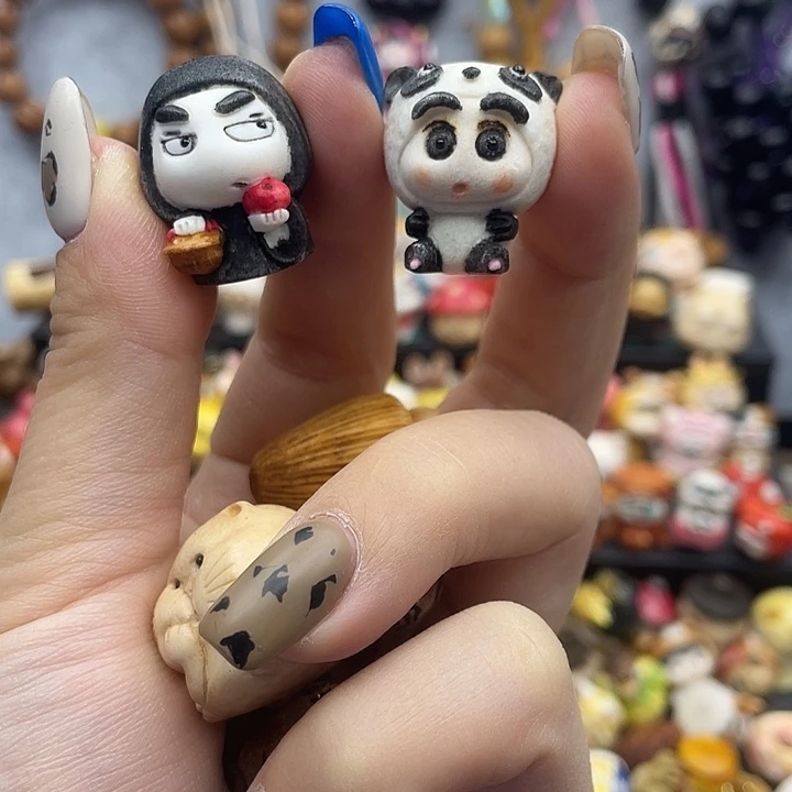 非金属根付娃娃1个