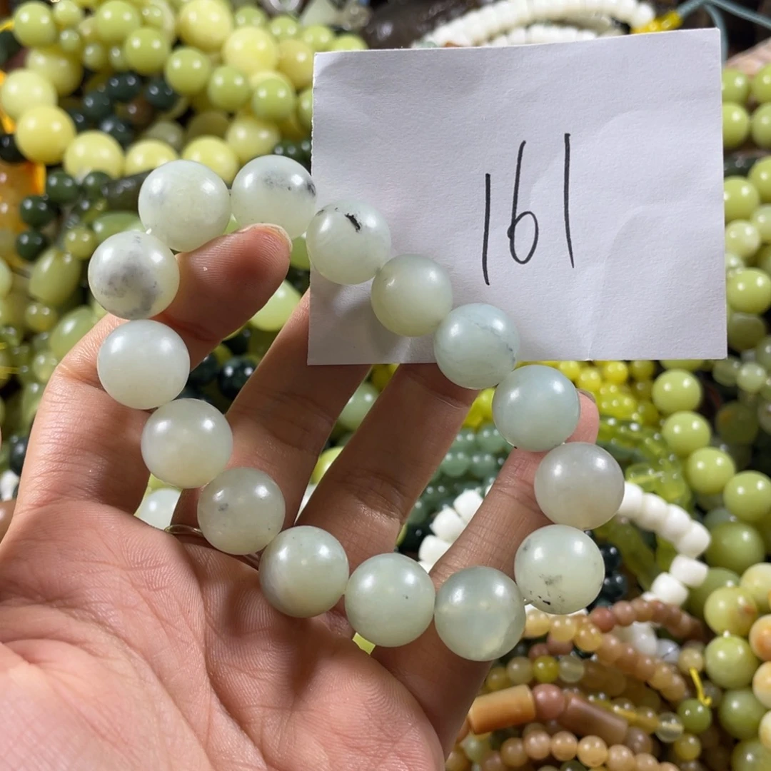 蛇纹石玉未镶嵌手串