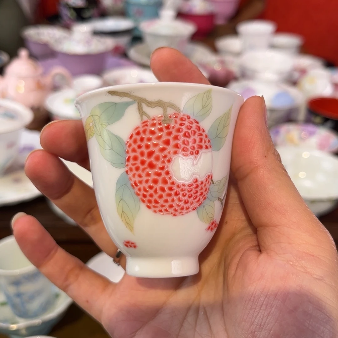 景德镇纯手绘陶瓷茶具