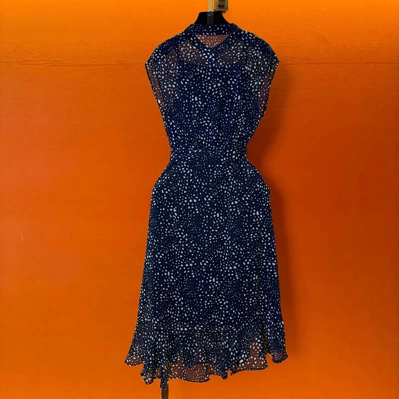 【彭姐】【有里布】2025夏季轻蒲透气轻奢修身显瘦女装连衣裙D1961