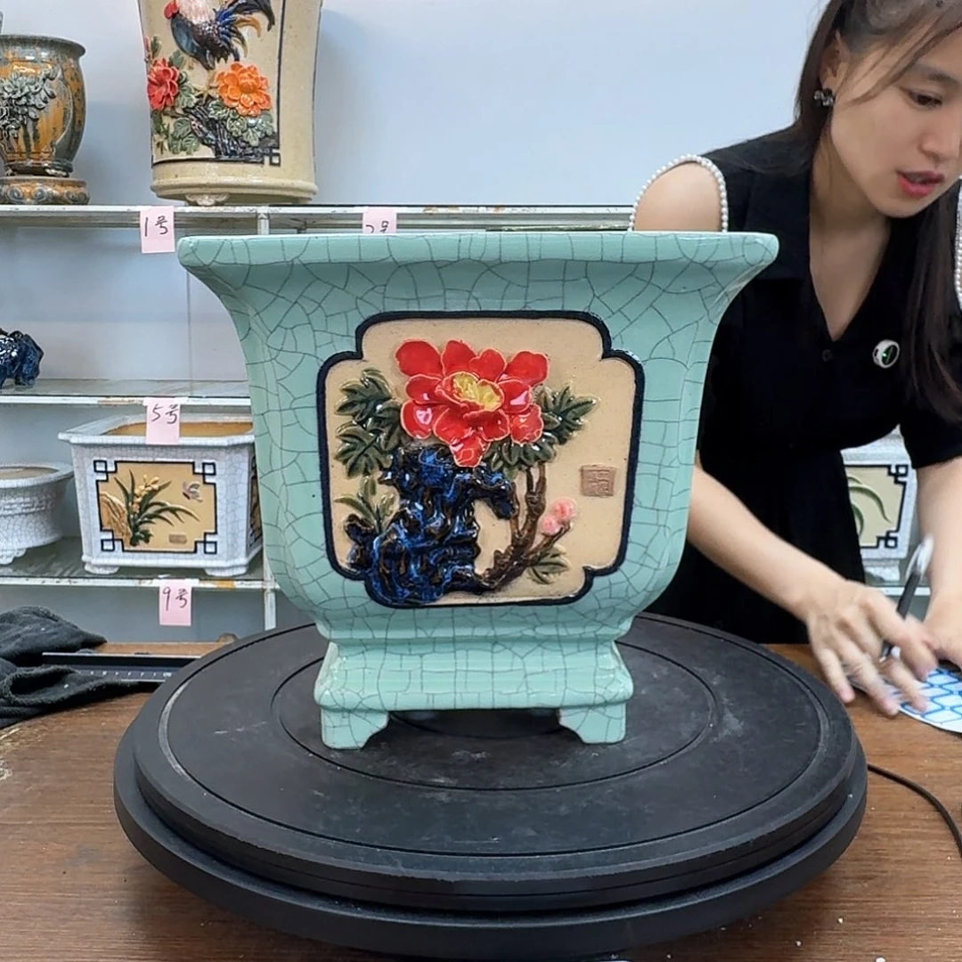 聖石湾盆300陶瓷