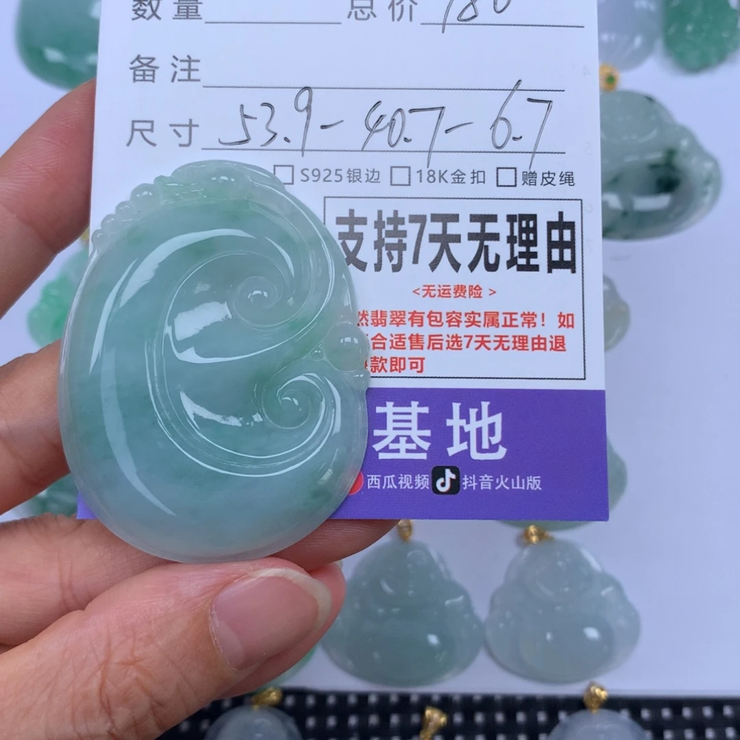 忘***忧颈饰未镶嵌翡翠天然