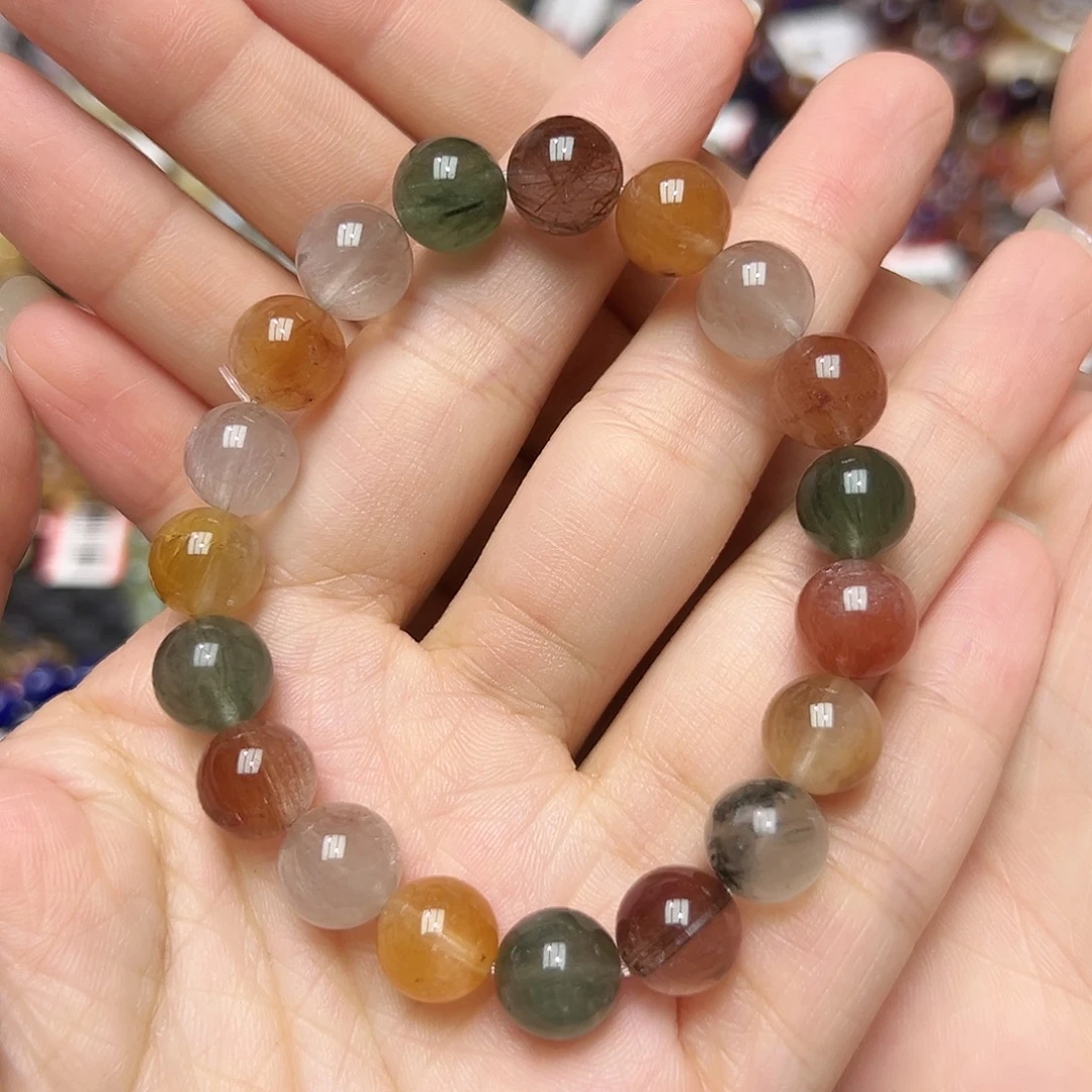 未镶嵌水晶手链多样性发一