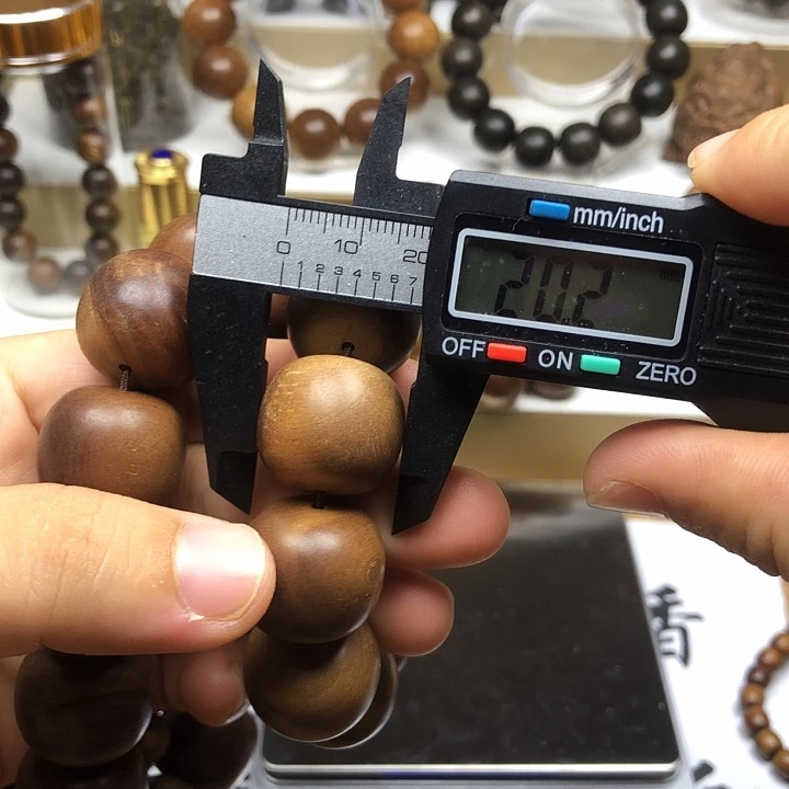 手串/手链檀香木老山檀香1.8*20手持微瑕