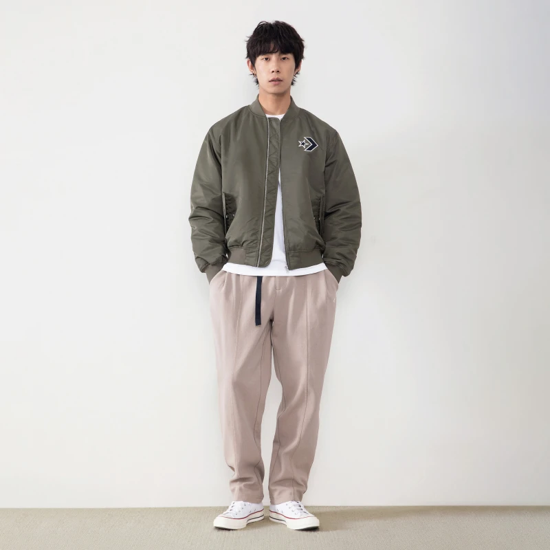 【拒水保暖】匡威秋冬新品男女拒水棒球服棉服夹克外套UCJ147