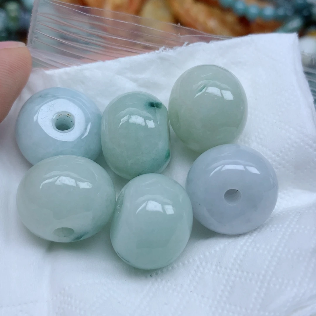 翡翠未镶嵌项链珠子球