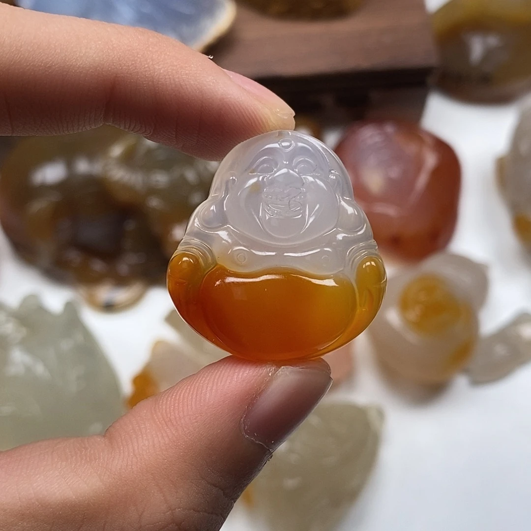 玛瑙/玉髓未镶嵌颈饰