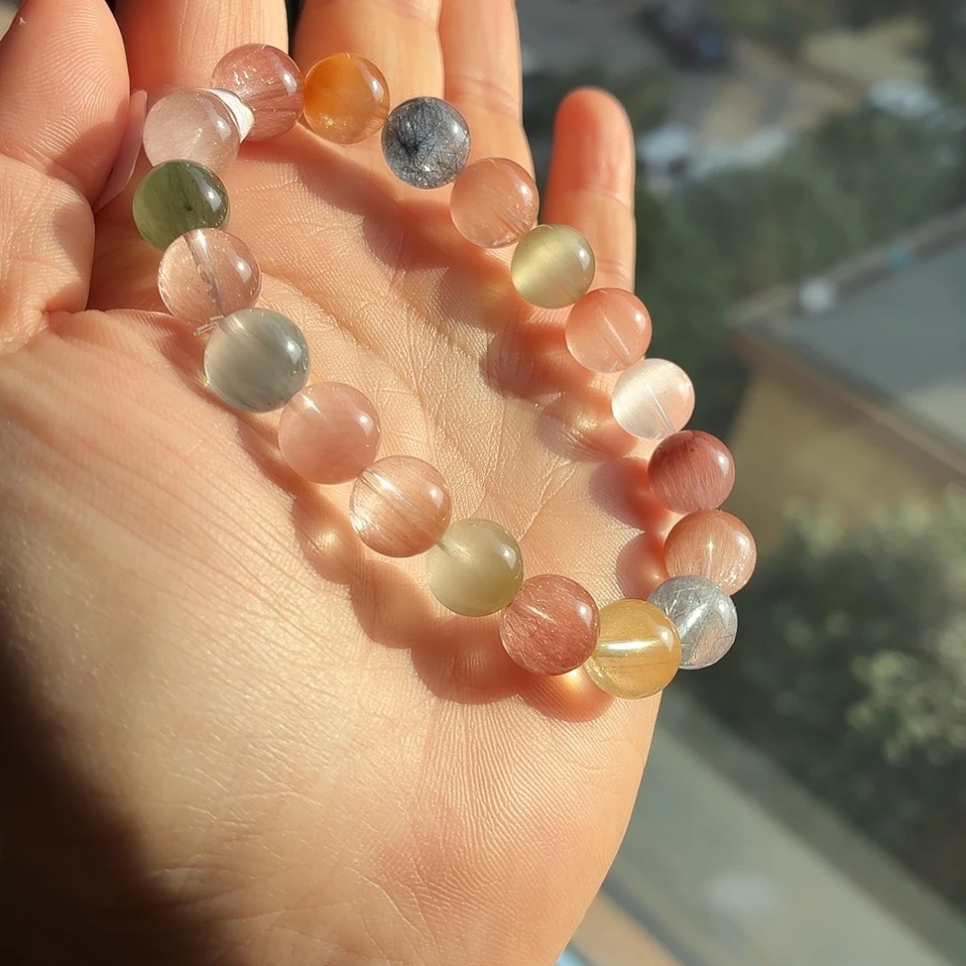 未镶嵌水晶手链天然水晶