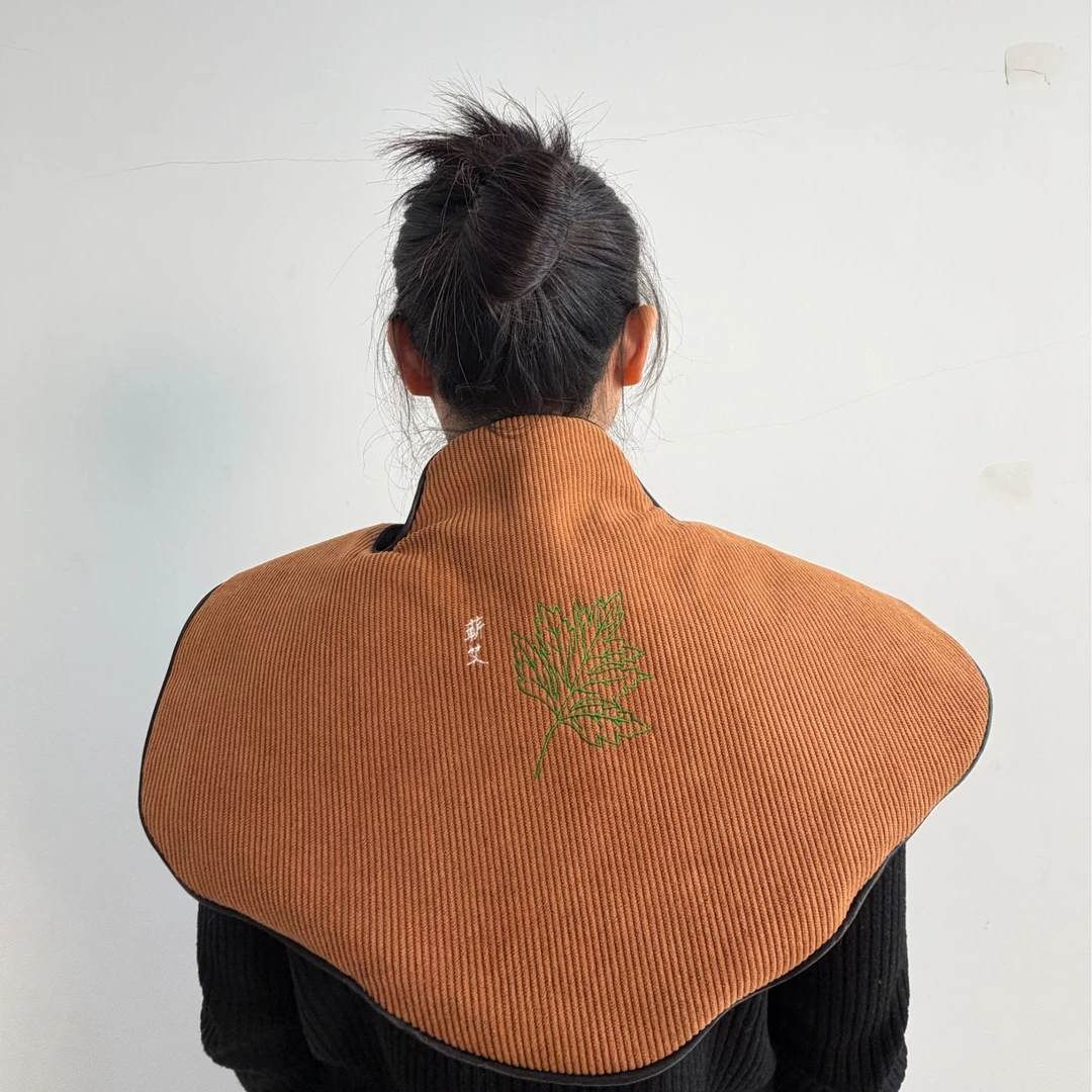 湖北蕲春肩颈热敷蕲艾绒护肩居家用颈椎