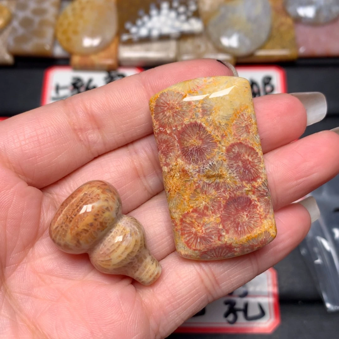 【闪购商品】未镶嵌颈饰硅化玉米*多