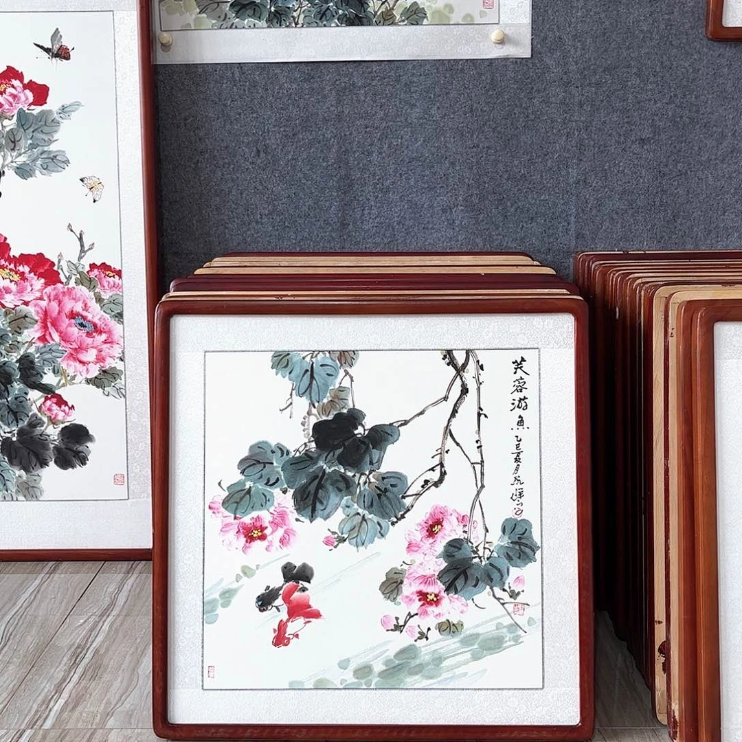 国画带框尺寸63×63